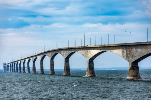 9 points-Bridge connecting Prince Edward Island to the mainland-Mervyn Perera